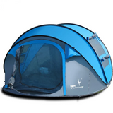 3-4 Person Blue Camping Tent