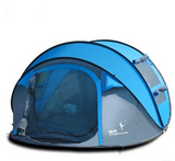 3-4 Person Blue Camping Tent