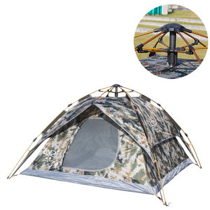 4 Person Camouflage Camping Tent