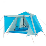 4-6 Person Blue Camping Tent