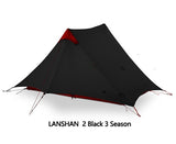 1-2 Person Black Camping Tent