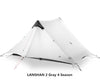 1-2 Person Black Camping Tent