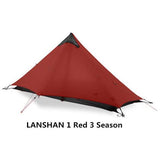 1-2 Person Black Camping Tent