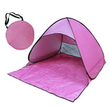 Beach Pink Tent Outdoor Camping