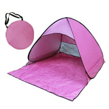 Beach Pink Tent Outdoor Camping