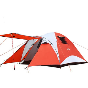 4 Person Red Camping Tent